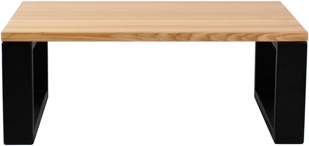 FERRO Waschtischplatte aus Eschenholz – Massivholz Konsole für Aufsatzwaschbecken – Modernes Design, lackiert, Wandhalterung