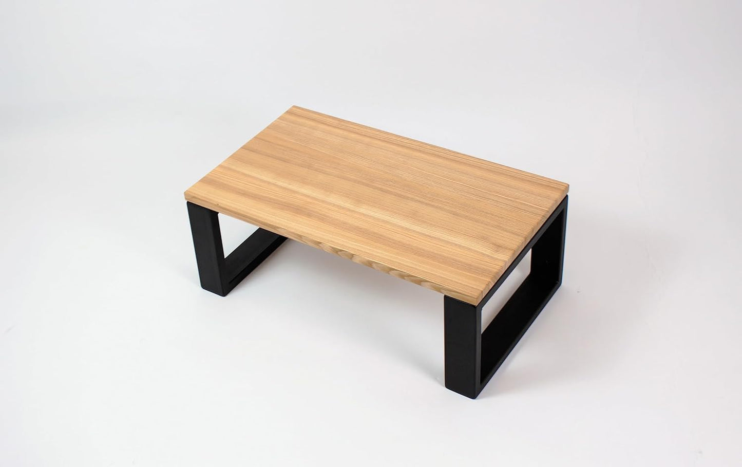 FERRO Waschtischplatte aus Eschenholz – Massivholz Konsole für Aufsatzwaschbecken – Modernes Design, lackiert, Wandhalterung