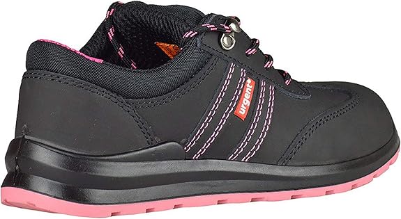 Urgent Damen Sicherheitsschuhe S1 mit Stahlkappe – Bequeme Arbeitsschuhe & Schutzschuhe, Modell 214S1