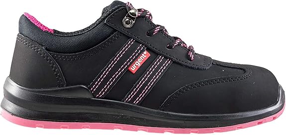 Urgent Damen Sicherheitsschuhe S1 mit Stahlkappe – Bequeme Arbeitsschuhe & Schutzschuhe, Modell 214S1