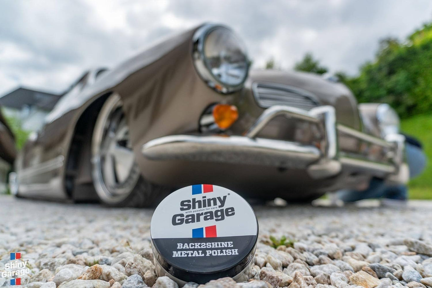 Shiny Garage Back2Shine Metallpolitur 100ml - Hochglanz für Metalloberflächen