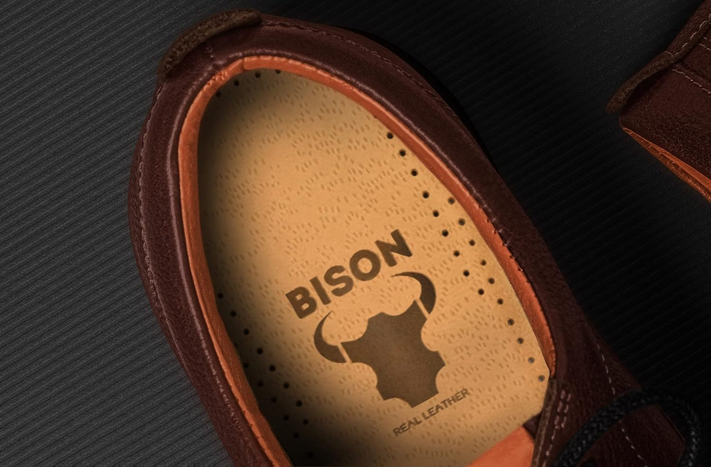 BISON Fersenkissen aus Leder – Fersensporn Einlagen & Fersenerhöhung für Damen und Herren