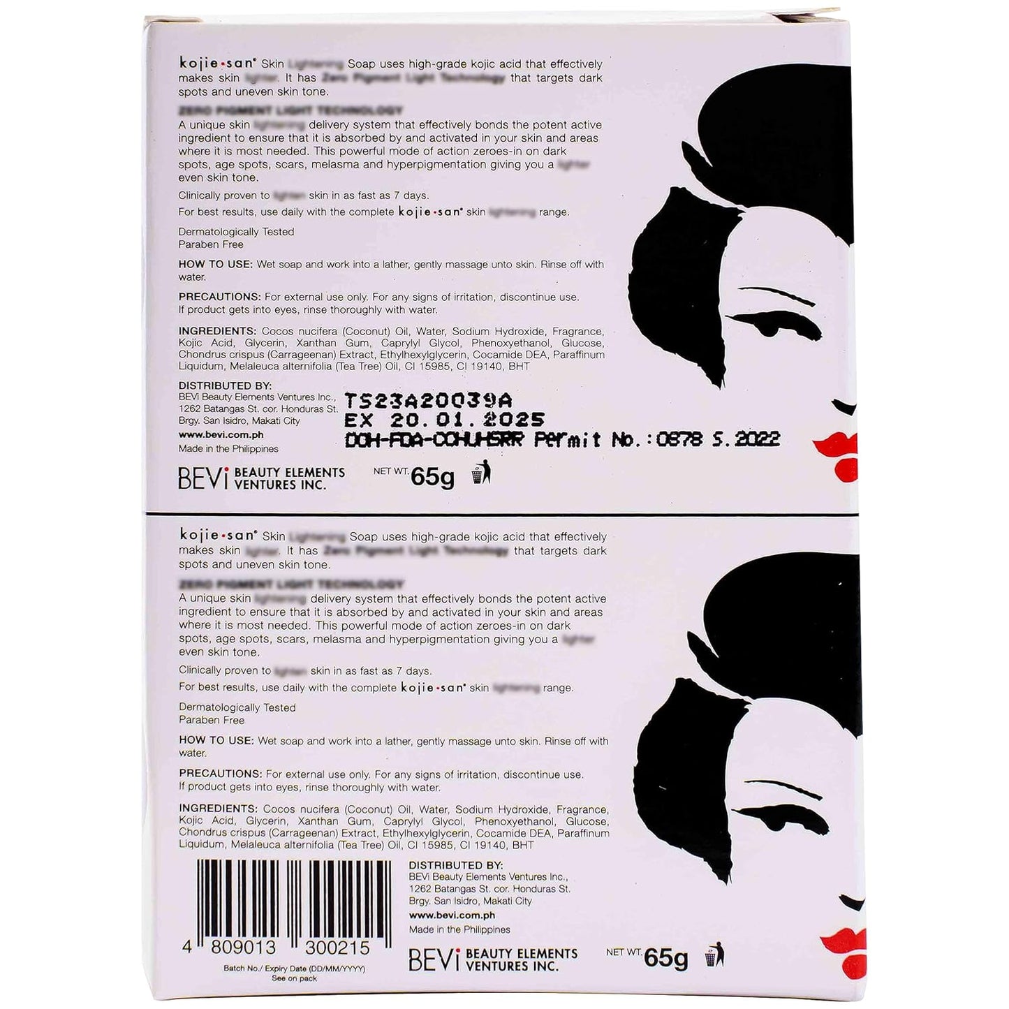 Kojie San Hautaufhellende Seife mit Kojinsäure – 65 g