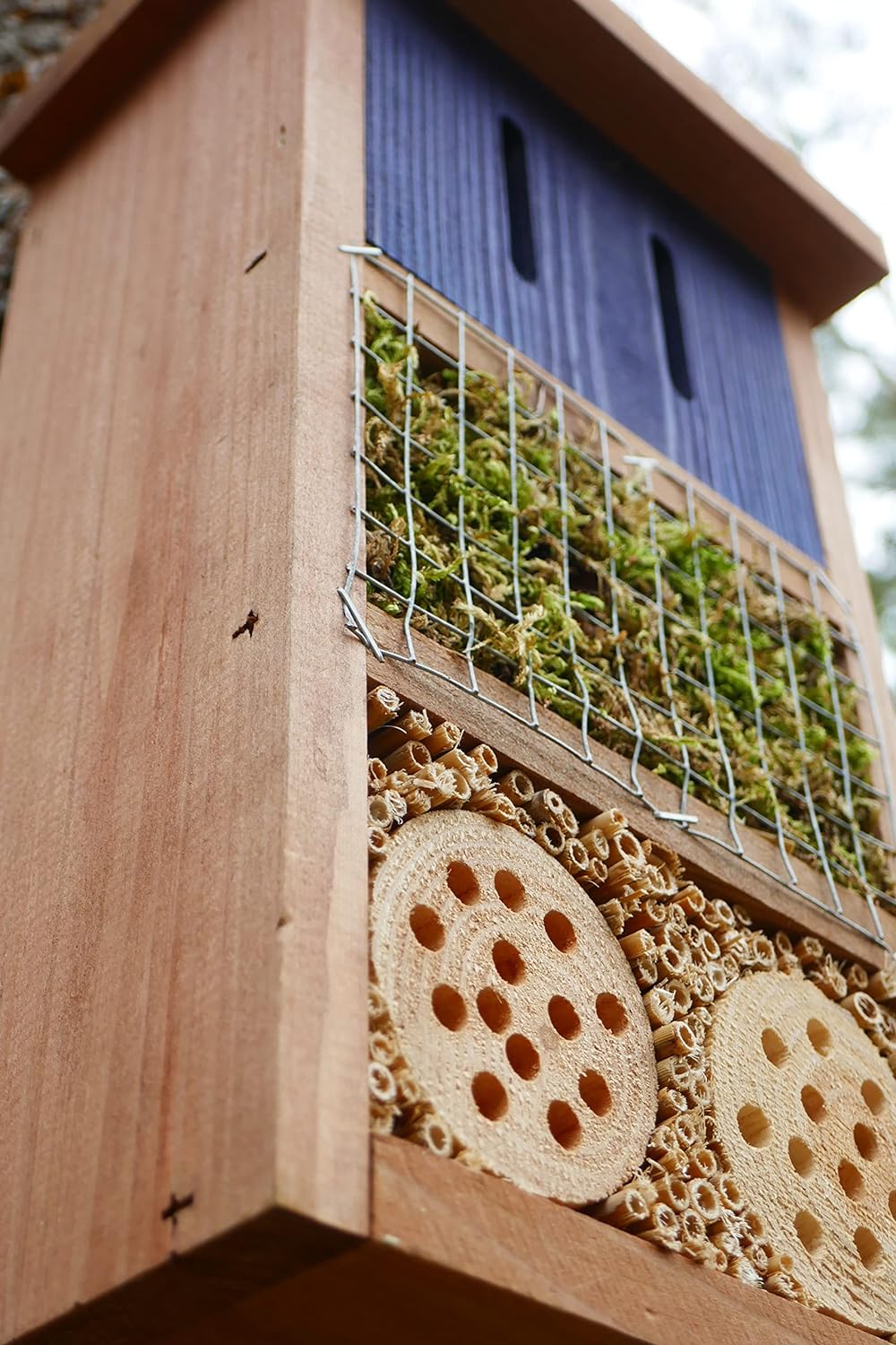 CARE FOR NATURE Insektenhotel Bausatz Massivholz