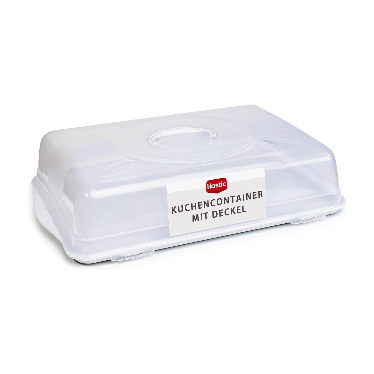 Hastic Kuchen Transportbox Rechteckig 46x29x11 cm