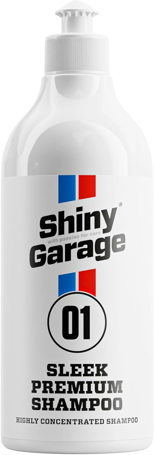 Shiny Garage Sleek Premium Autoshampoo 500ml - Effektiver Auto Reiniger für Ihre Autowäsche