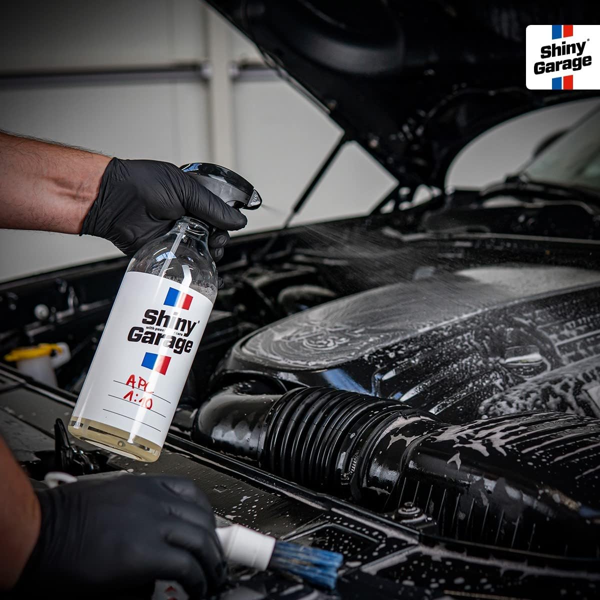 Shiny Garage All Around APC 1L - Vielseitiges Autoshampoo für Innen & Außen - Effektive und Gründliche Autopflege