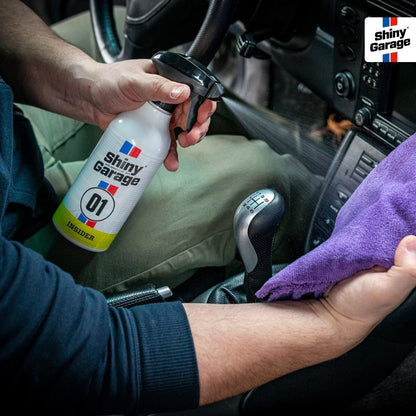 Shiny Garage Insider Interior Cleaner 500ml - Innenraum-, Kunststoff- & Polsterreiniger - Effektive Cockpitpflege für Autos
