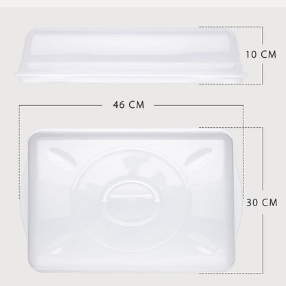 Hastic Kuchen Transportbox Rechteckig 46x29x11 cm