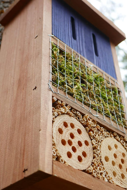 CARE FOR NATURE Insektenhotel Bausatz Massivholz