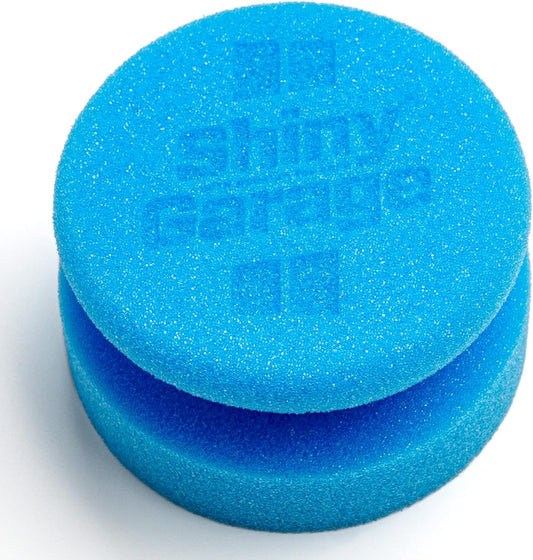 Shiny Garage Bi-Color Tire Applicator Pad - Autoschwamm für Reifenpflege - Soft Foam Polierschwamm für Reifenglanz