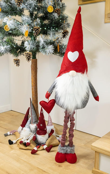 Saska Garden Wichtel Figur - Weihnachtswichtel Deko